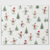 Cadeau Papier d'enveloppement de Noël (Plat)