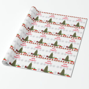Cadeau Papier d'enveloppement de Noël
