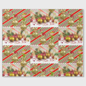 Cadeau Papier d'enveloppement de Noël (Plat)