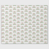 Cadeau Papier d'enveloppement de Noël (Plat)