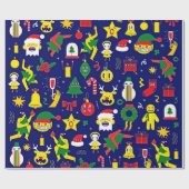 Cadeau Papier d'enveloppement de Noël (Plat)