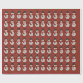 Cadeau Papier d'enveloppement de Noël (Plat)