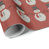 Cadeau Papier d'enveloppement de Noël (Coin rond)