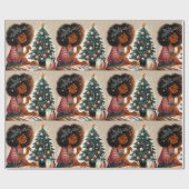 Cadeau Papier d'enveloppement de Noël (Plat)