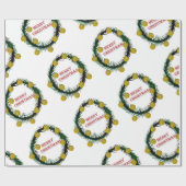 Cadeau Papier d'enveloppement de Noël (Plat)