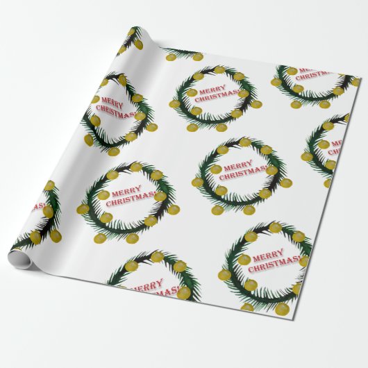 Cadeau Papier d'enveloppement de Noël (Déroulé)