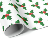 Cadeau Papier d'enveloppement de Noël (Coin rond)