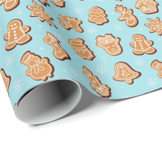 Cadeau Papier d'enveloppement de Noël (Coin rond)