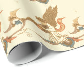 Cadeau Papier d'enveloppement de Noël (Coin rond)