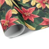 Cadeau Papier d'enveloppement de Noël (Coin rond)