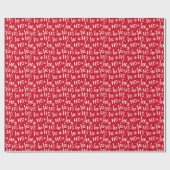 Cadeau Papier d'enveloppement de Noël (Plat)