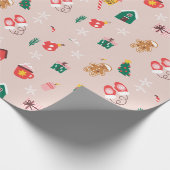 Cadeau Papier d'enveloppement de Noël (Coin)
