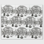 Cadeau Papier d'enveloppement de Noël (Plat)