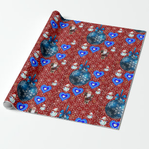 Cadeau Papier d'enveloppement de Noël