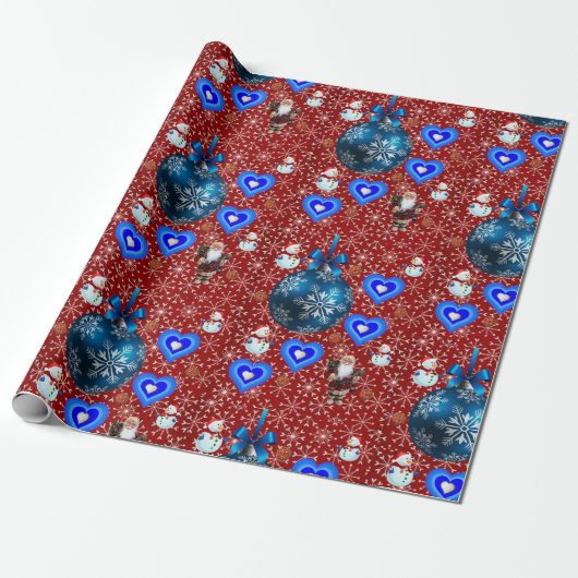 Cadeau Papier d'enveloppement de Noël (Déroulé)