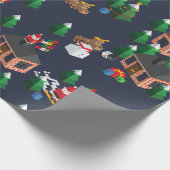 Cadeau Papier d'enveloppement de Noël (Coin)
