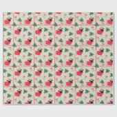 Cadeau Papier d'enveloppement de Noël (Plat)