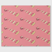 Cadeau Papier d'enveloppement de Noël à couteaux volants (Plat)