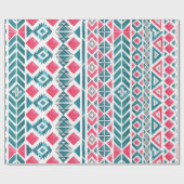 Cadeau Papier d'enveloppement de Noël amérindien (Plat)