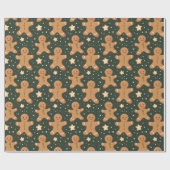 Cadeau Papier d'enveloppement de Noël classique (Plat)