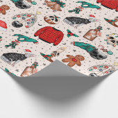 Cadeau Papier d'enveloppement de Noël Creepmas Goth (Coin)