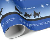 Cadeau Papier d'enveloppement de Noël customisé - Hommes (Coin rond)