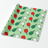 Cadeau Papier d'enveloppement de Noël de Pickleball (Déroulé)