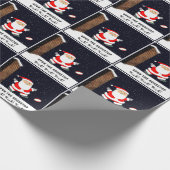 Cadeau Papier d'enveloppement de Noël de rugby (Coin)