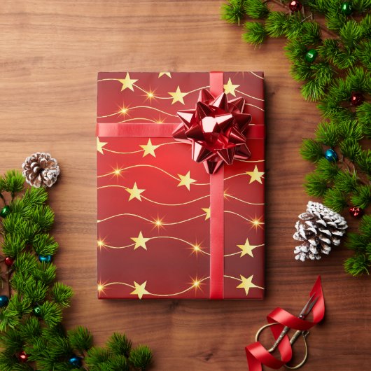 Cadeau Papier d'enveloppement de Noël de Starlight (Cadeau de vacances)