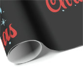 Cadeau Papier d'enveloppement de Noël Dragon (Coin rond)