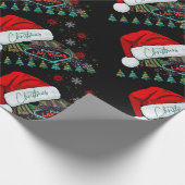 Cadeau Papier d'enveloppement de Noël du géant Santa Hat  (Coin)