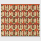 Cadeau Papier d'enveloppement de Noël Elf Legs (Plat)