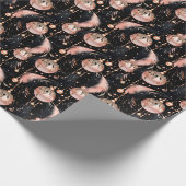 Cadeau Papier d'enveloppement de Noël glamour (Coin)