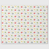 Cadeau Papier d'enveloppement de Noël grec (Plat)