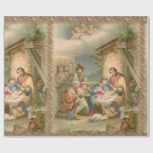 Cadeau Papier d'enveloppement de Noël Jésus (Plat)