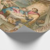 Cadeau Papier d'enveloppement de Noël Jésus (Coin)