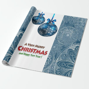Cadeau Papier d'enveloppement de Noël Joyeux Noël
