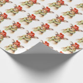 Cadeau Papier d'enveloppement de Noël Kangaroo (Coin)