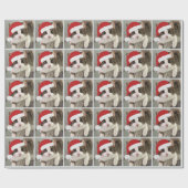 Cadeau Papier d'enveloppement de Noël Kitty (Plat)