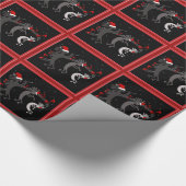 Cadeau Papier d'enveloppement de Noël Kokopelli (Coin)