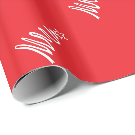 Cadeau Papier d'enveloppement de Noël magique (Coin rond)