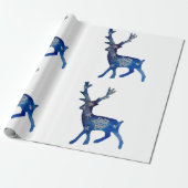 Cadeau Papier d'enveloppement de Noël Mandala (Déroulé)