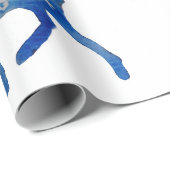 Cadeau Papier d'enveloppement de Noël Mandala (Coin rond)