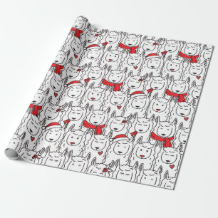 Cadeau Papier d'enveloppement de Noël mignon