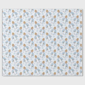 Cadeau Papier d'enveloppement de Noël mignon (Plat)