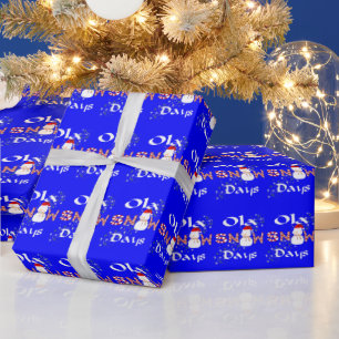 Cadeau Papier d'enveloppement de Noël Ola, Snowdays