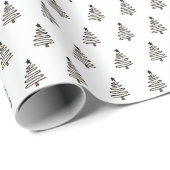 Cadeau Papier d'enveloppement de Noël - Papier d'envelopp (Coin rond)