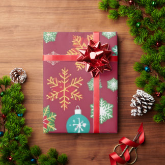 Cadeau Papier d'enveloppement de Noël personnalisé
