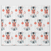 Cadeau Papier d'enveloppement de Noël pour Noisette orang (Plat)