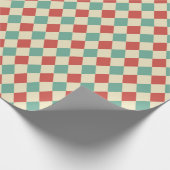 Cadeau Papier d'enveloppement de Noël Retro Diamond (Coin)